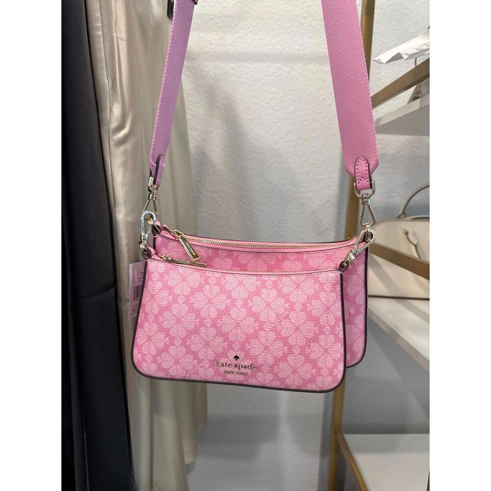 Kate Spade Crossbody Duo Spade flower pv Parisian